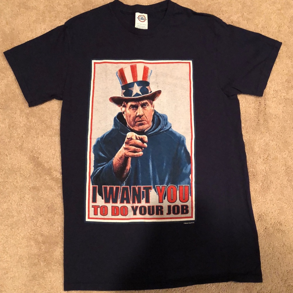 Uncle Sam Do Your Job Patriots T-shirt